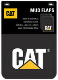 CAT Heavy Duty Mud Flaps (MDCATC) Black 36cm x 23cm  [SET OF 2]