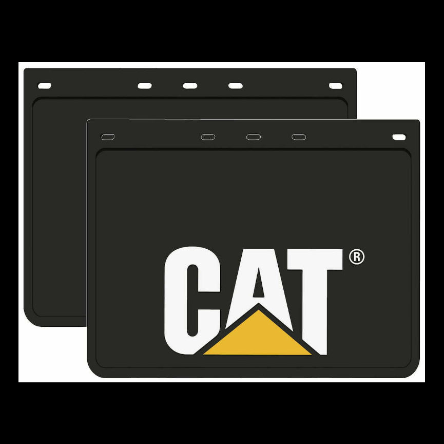 CAT Heavy Duty Mud Flaps (MDCATD) Black 45cm x 60cm  [SET OF 2]