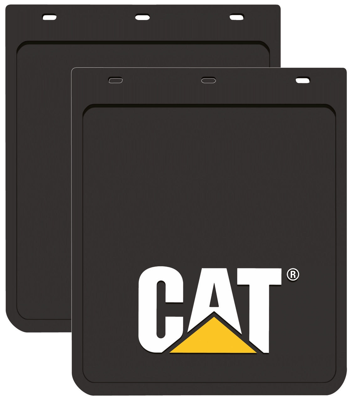 CAT Heavy Duty Mud Flaps (MDCATE) Black 36cm x 28cm [SET OF 2]