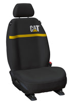 CAT 9oz Poly Canvas & Neoprene Seat Covers (NCCATBX-BLK30) Black/Yellow 30