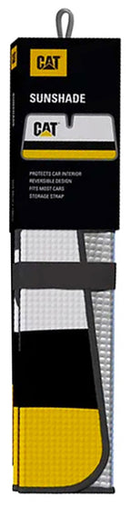CAT Front Universal Classic Double Bubble Stripes Sunshade (WSCAT22-LOG) One Size
