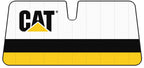 CAT Front Universal Classic Double Bubble Stripes Sunshade (WSCAT22-LOG) One Size