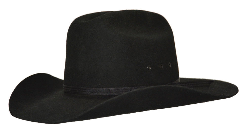 Pure Western Tornado Wool Felt Hat (PCP2004002) Black 54