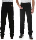 Wrangler Mens Cowboy Cut Original Fit Jeans (13MWZWK34) Shadow Black 30X34