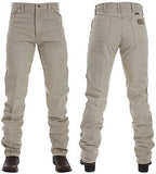 Wrangler Mens Cowboy Cut Original Fit Pre Washed Jeans (13MWZTN) Prewashed Tan 30X34