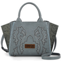 Wrangler Embroidered Tote Bag (X5S2918BAG) Blue