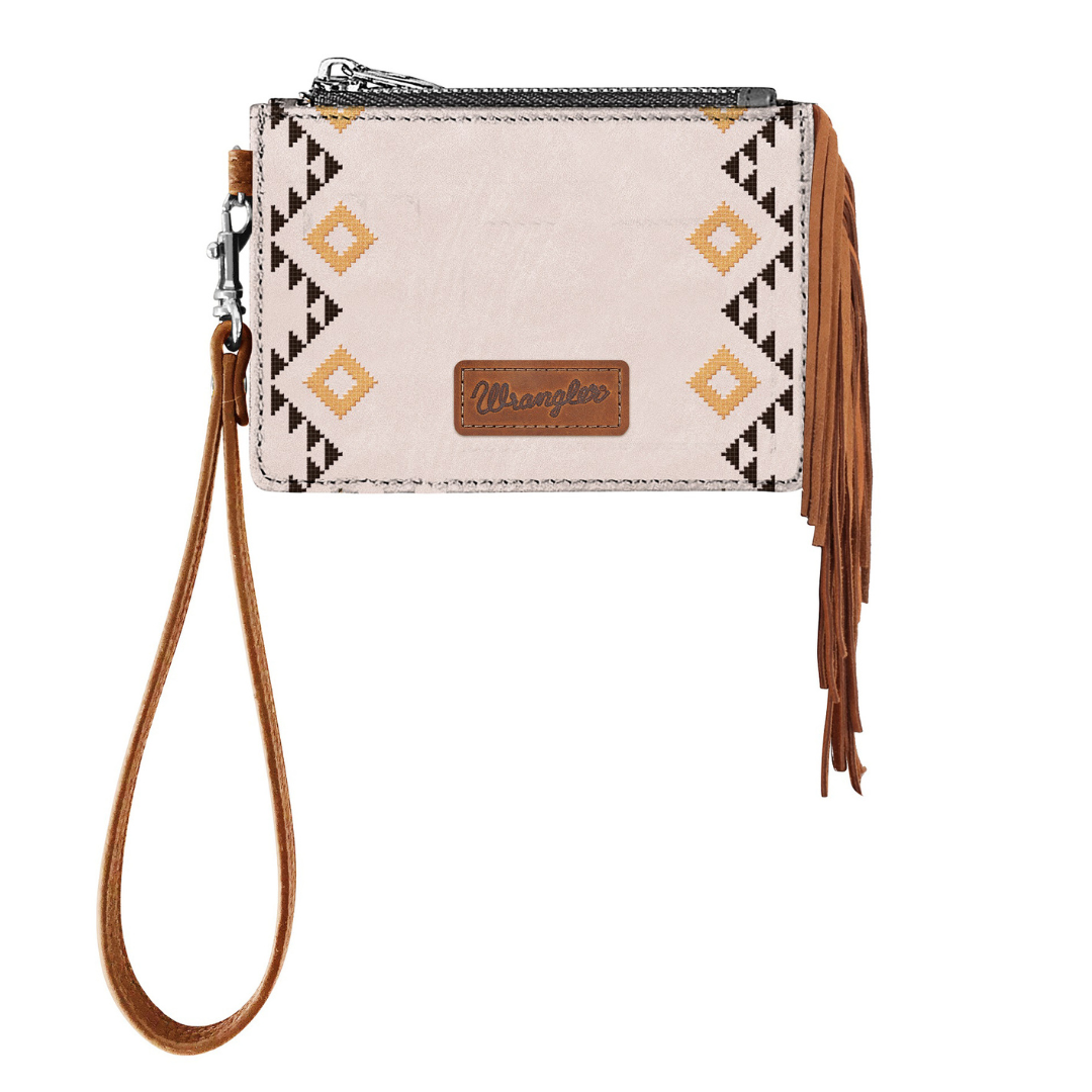 Wrangler Indiana Wristlet Purse (X5S2933WLT) Natural