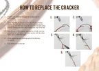 Instructions on how to replace a whip cracker
