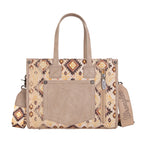 Wrangler Aztec Crossbody Tote Bag (X6W4918BAG) Camel