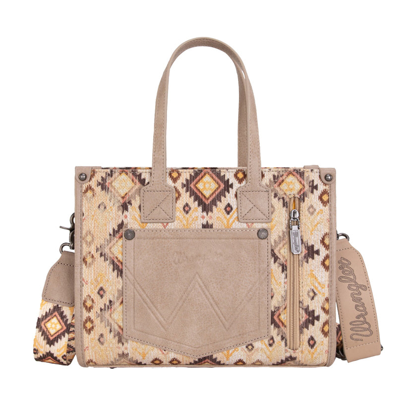 Wrangler Aztec Crossbody Tote Bag (X6W4918BAG) Camel