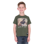 Wrangler Boys Carlos S/S Tee (X6W3557497) Cypress
