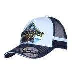 Wrangler Childrens Bruno Trucker Cap (X6S3947CAP) Light Blue/Navy