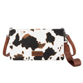 Wrangler Cow Print Wallet Crossbody Bag (X6W4902BAG) Tan