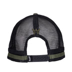 Wrangler Dave High Profile Trucker Cap (X6S1942CAP) Cypress/Black