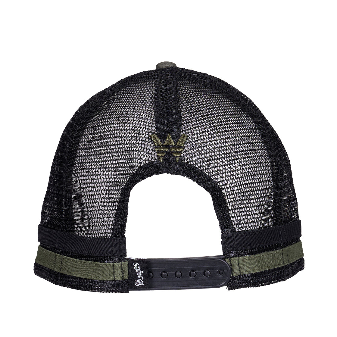 Wrangler Dave High Profile Trucker Cap (X6S1942CAP) Cypress/Black