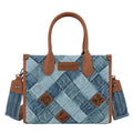 Wrangler Denim Patchwork Crossbody Bag (X6W4904BAG) Denim