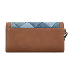 Wrangler Denim Patchwork Wallet (X6W4905WLT) Denim