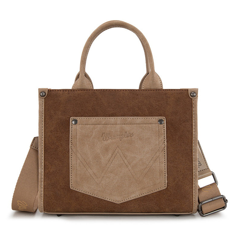 Wrangler Feature Buckle Crossbody Bag (X6W4912BAG) Tan