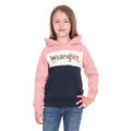 Wrangler Girls Brooke Hoodie (X6W5597541) Rose/Navy