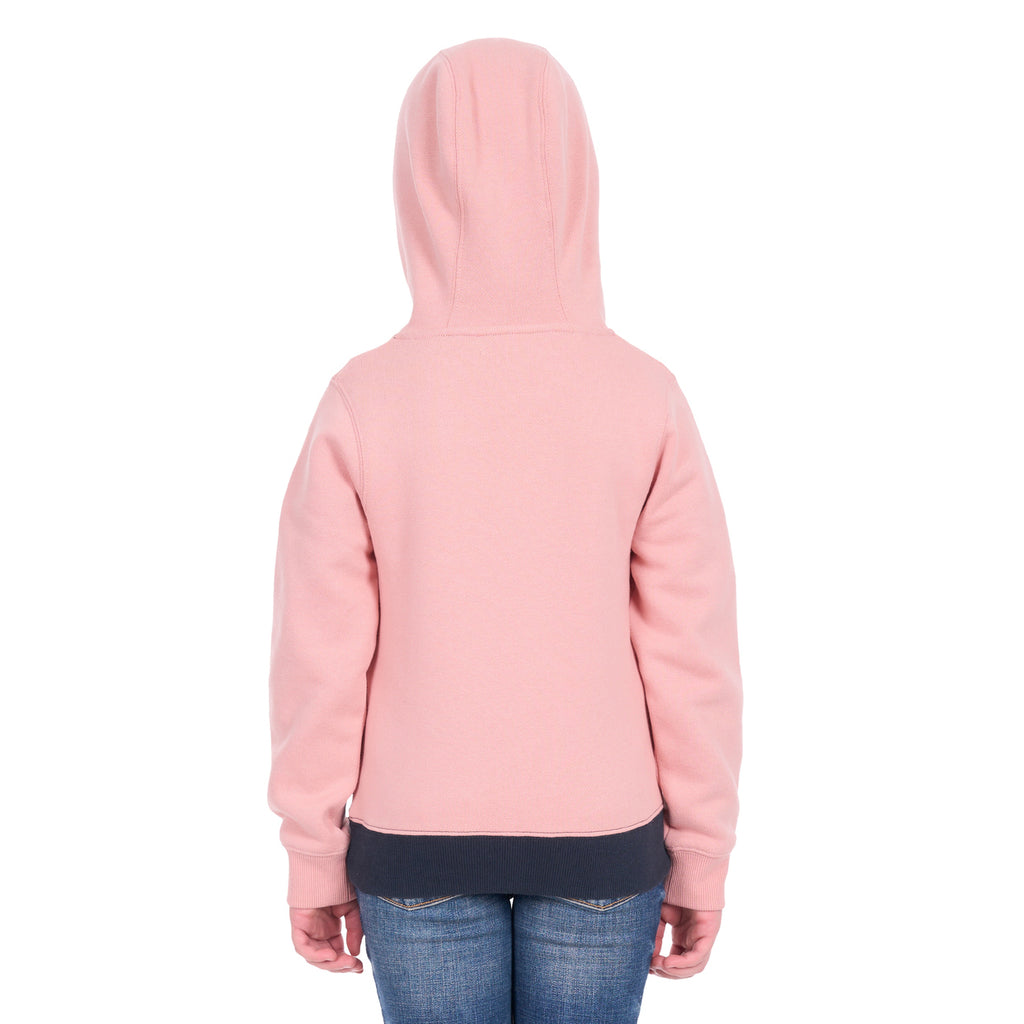 Wrangler Girls Brooke Hoodie (X6W5597541) Rose/Navy