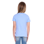 Wrangler Girls Lola S/S Tee (X6S5598642) Light Blue