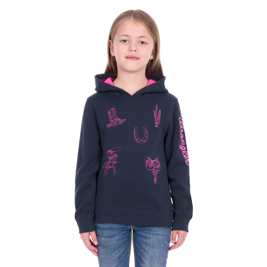 Wrangler Girls Mallory Hoodie (X6W5597551) Navy