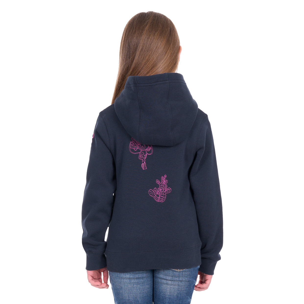 Wrangler Girls Mallory Hoodie (X6W5597551) Navy