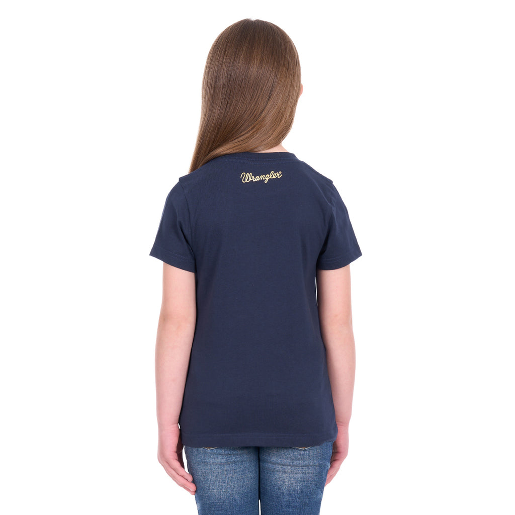 Wrangler Girls Vanessa S/S Tee (X6W5598540) Navy