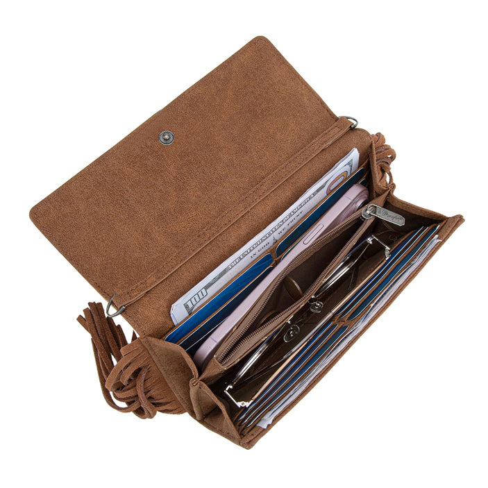 Wrangler Indiana Wallet Clutch Bag (X6W4916BAG) Tan