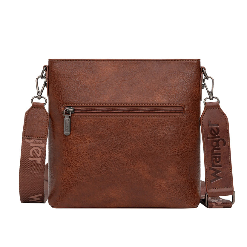 Wrangler Lana Aztec Print Crossbody Bag (X6W4914BAG) Tan