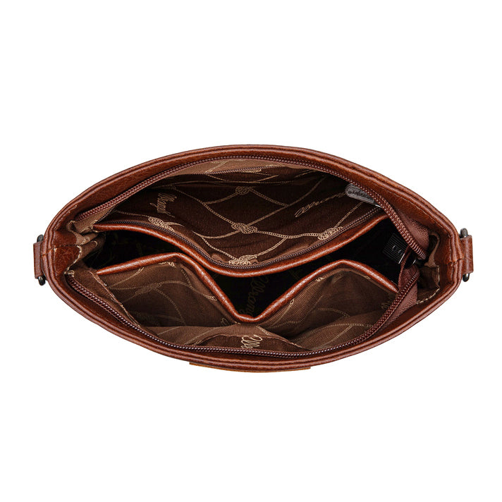 Wrangler Lana Aztec Print Crossbody Bag (X6W4914BAG) Tan