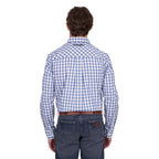 Wrangler Mens Bob L/S Shirt (X6W1115489) Navy/Blue