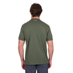 Wrangler Mens Carlos S/S Tee (X6W1557497) Cypress