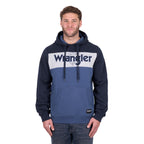 Wrangler Mens Clinton Hoodie (X6W1540513) Navy/Denim