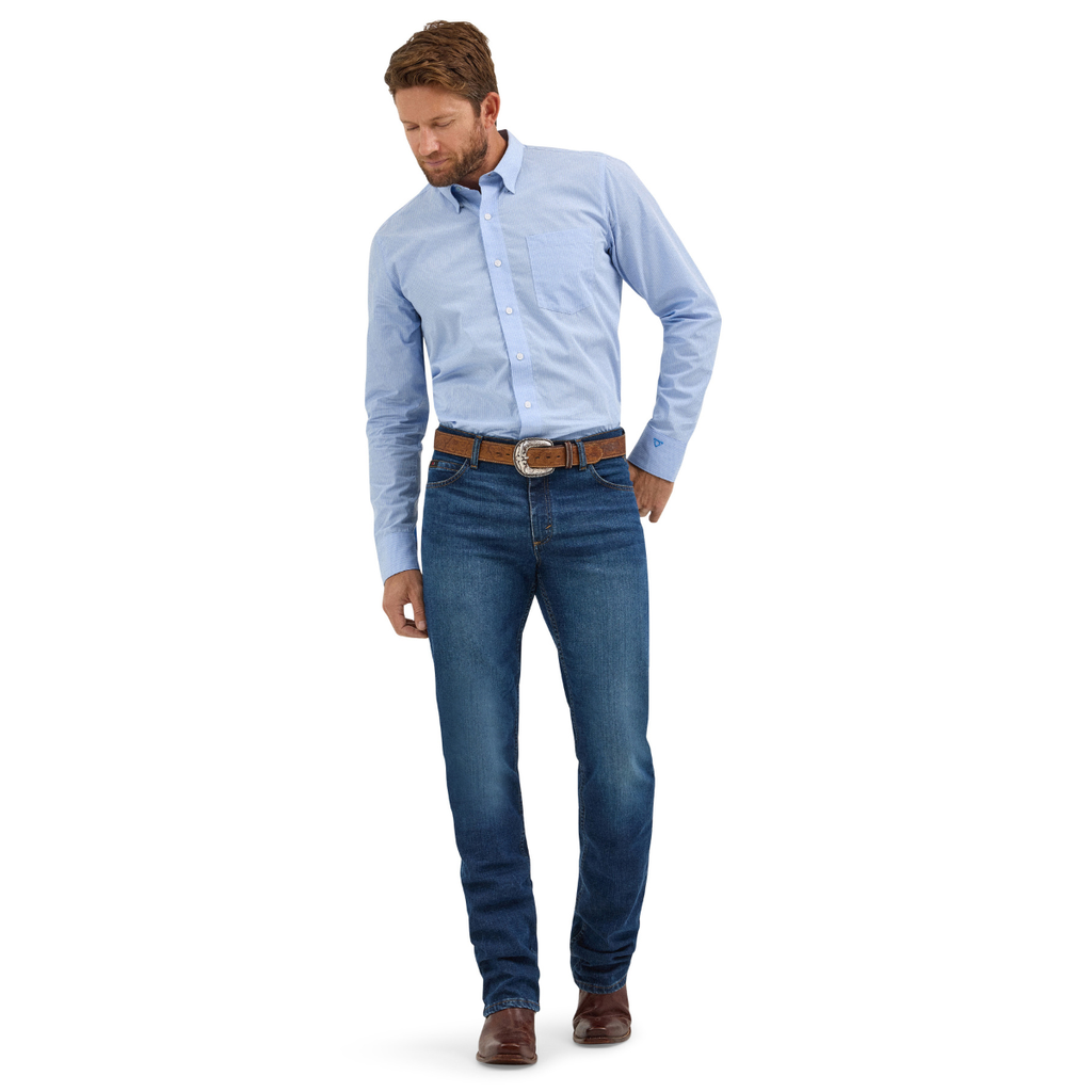 Wrangler Mens Cody 02 Slim Fit Jeans (112369164) Moonlight