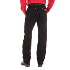 Wrangler Mens Cowboy Cut Original Fit Jeans (13MWZWK) Shadow Black Back