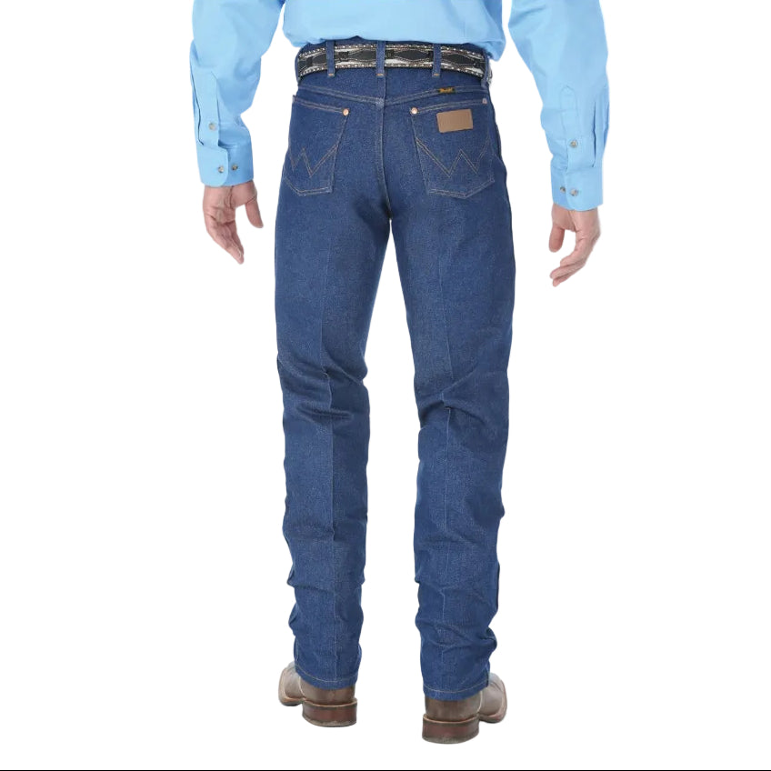 Wrangler Mens Cowboy Cut Original Fit Jeans (13MWZ) Rigid Indigo