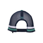 Wrangler Mens Dwayne High Profile Trucker Cap (X6W1950CAP) Sage/Cypress OSFM