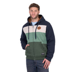 Wrangler Mens Dwayne Zip Up Hoodie (X6W1770515) Navy/Cypress