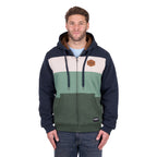 Wrangler Mens Dwayne Zip Up Hoodie (X6W1770515) Navy/Cypress