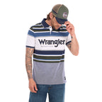 Wrangler Mens Henry S/S Polo (X6S1566676) Navy/Cypress