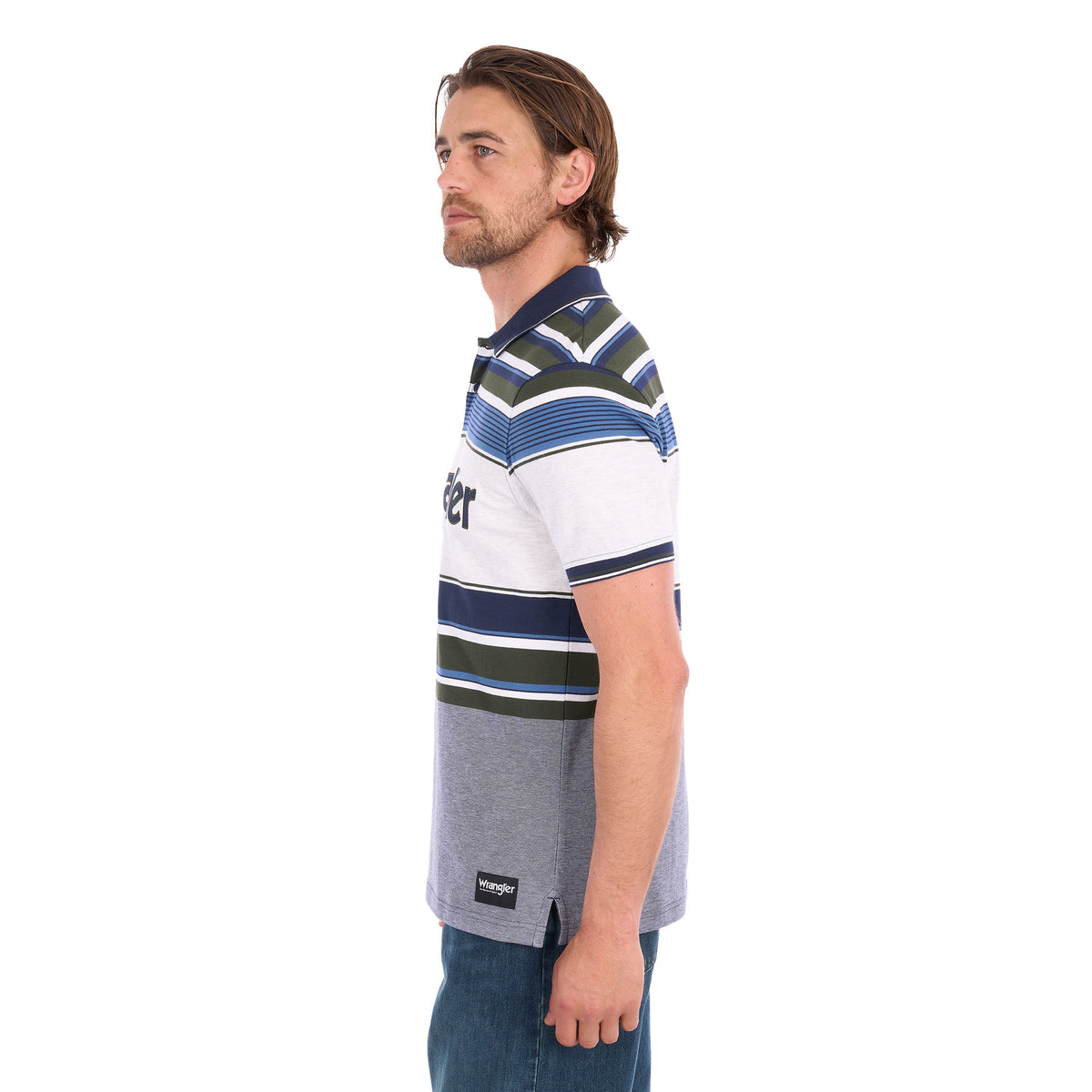 Wrangler Mens Henry S/S Polo (X6S1566676) Navy/Cypress