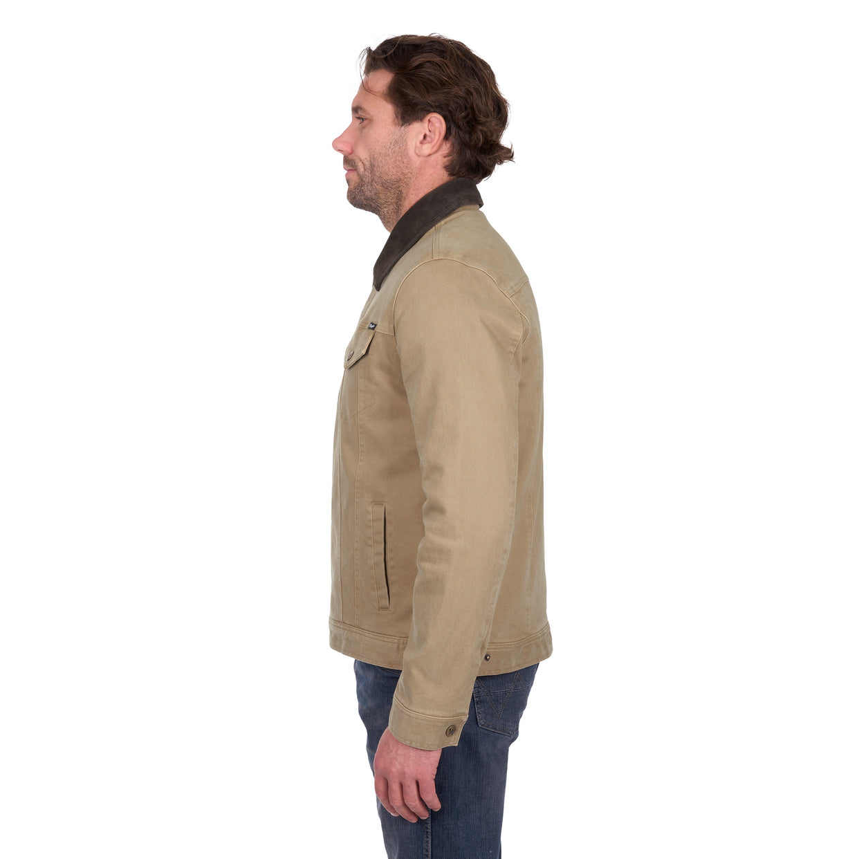 Wrangler Mens Howard Jacket (X6W1775523) Tan