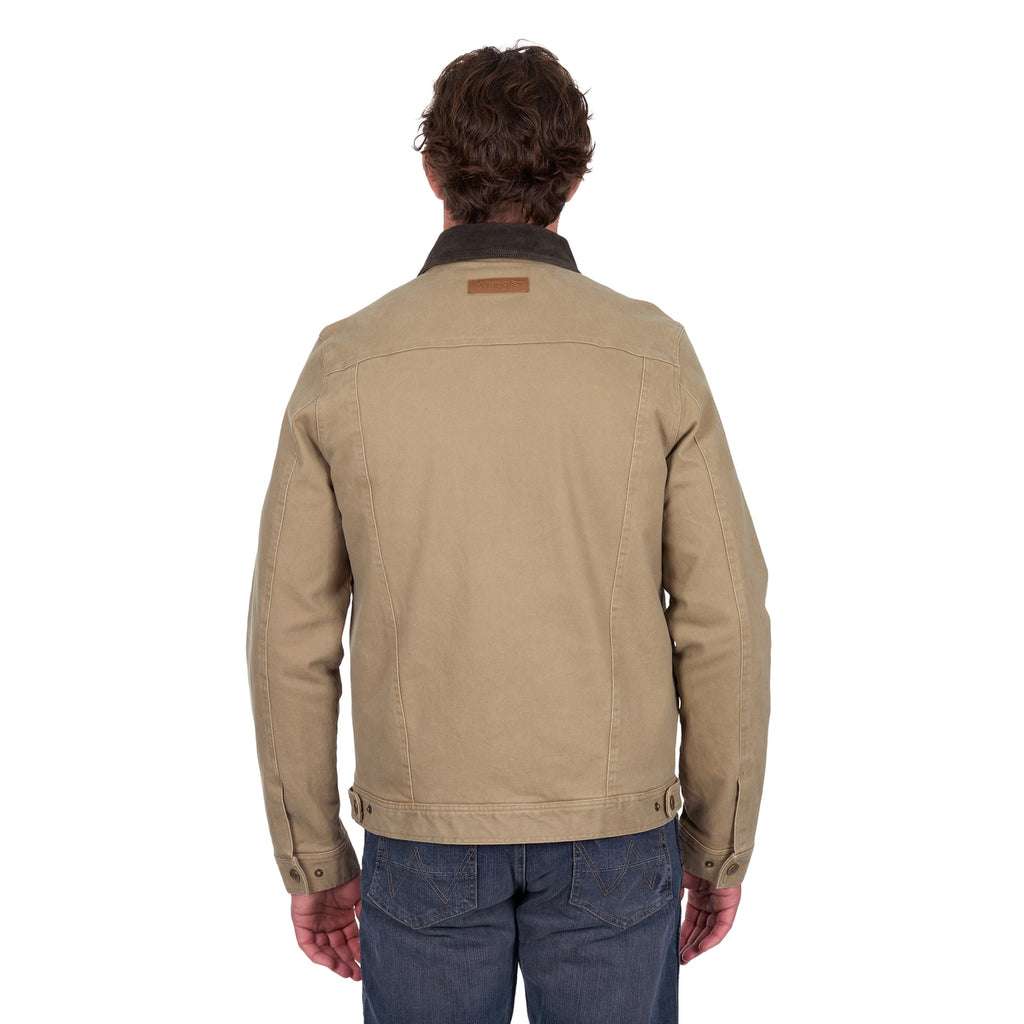 Wrangler Mens Howard Jacket (X6W1775523) Tan