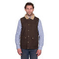 Wrangler Mens Jerome Vest (X6W1671522) Chocolate