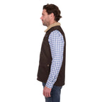 Wrangler Mens Jerome Vest (X6W1671522) Chocolate