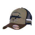Wrangler Mens Joel High Profile Trucker Cap (X6W1948CAP) Tan/Dark Tan OSFM