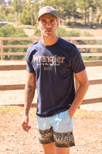Wrangler Mens Kevin S/S Tee (X6S1557692) Navy