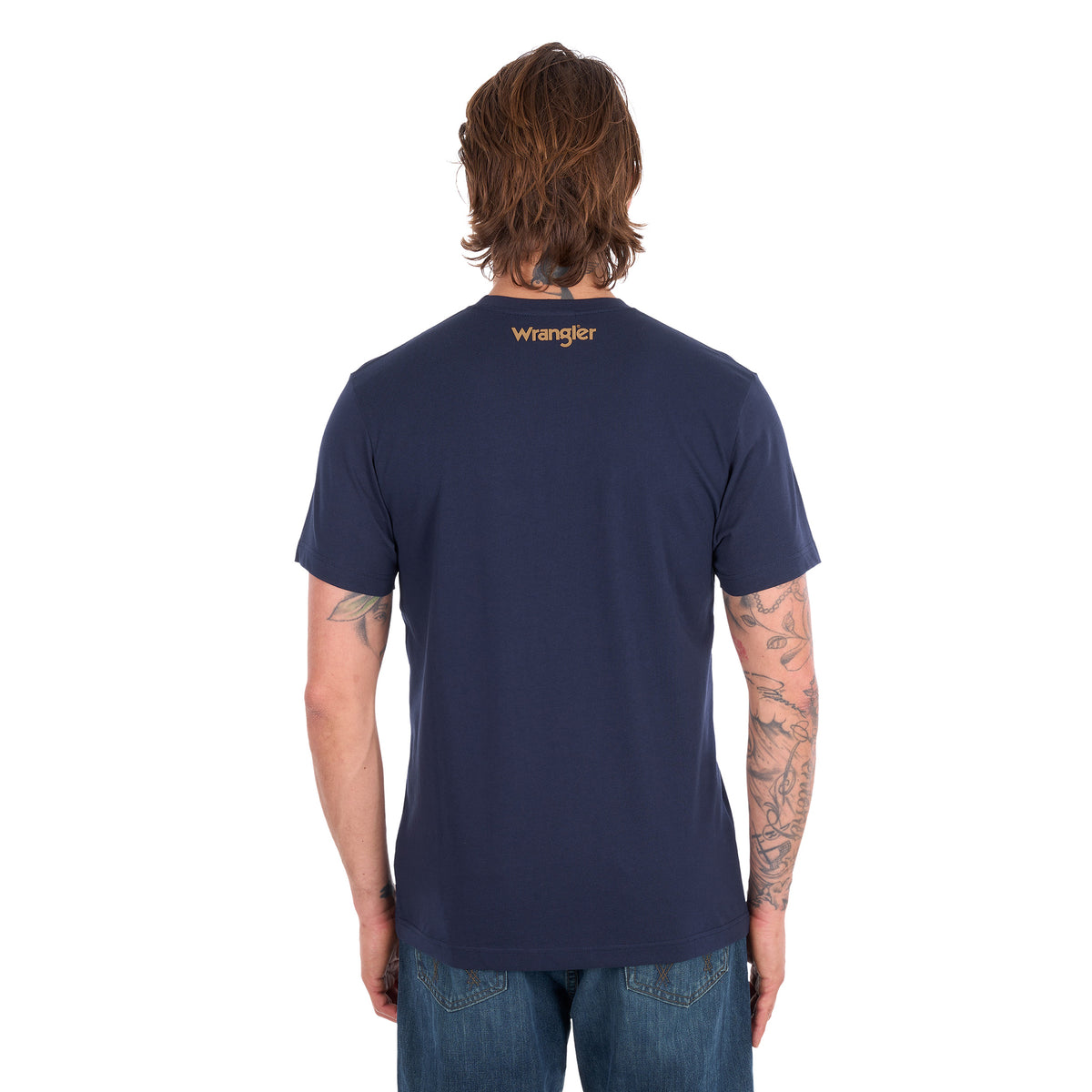 Wrangler Mens Kevin S/S Tee (X6S1557692) Navy