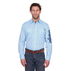 Wrangler Mens Lee Logo L/S Shirt (X6W1111485) Blue/Navy